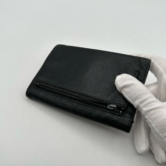 Chanel Pebbled Leather Wallet - Picture 6 of 12